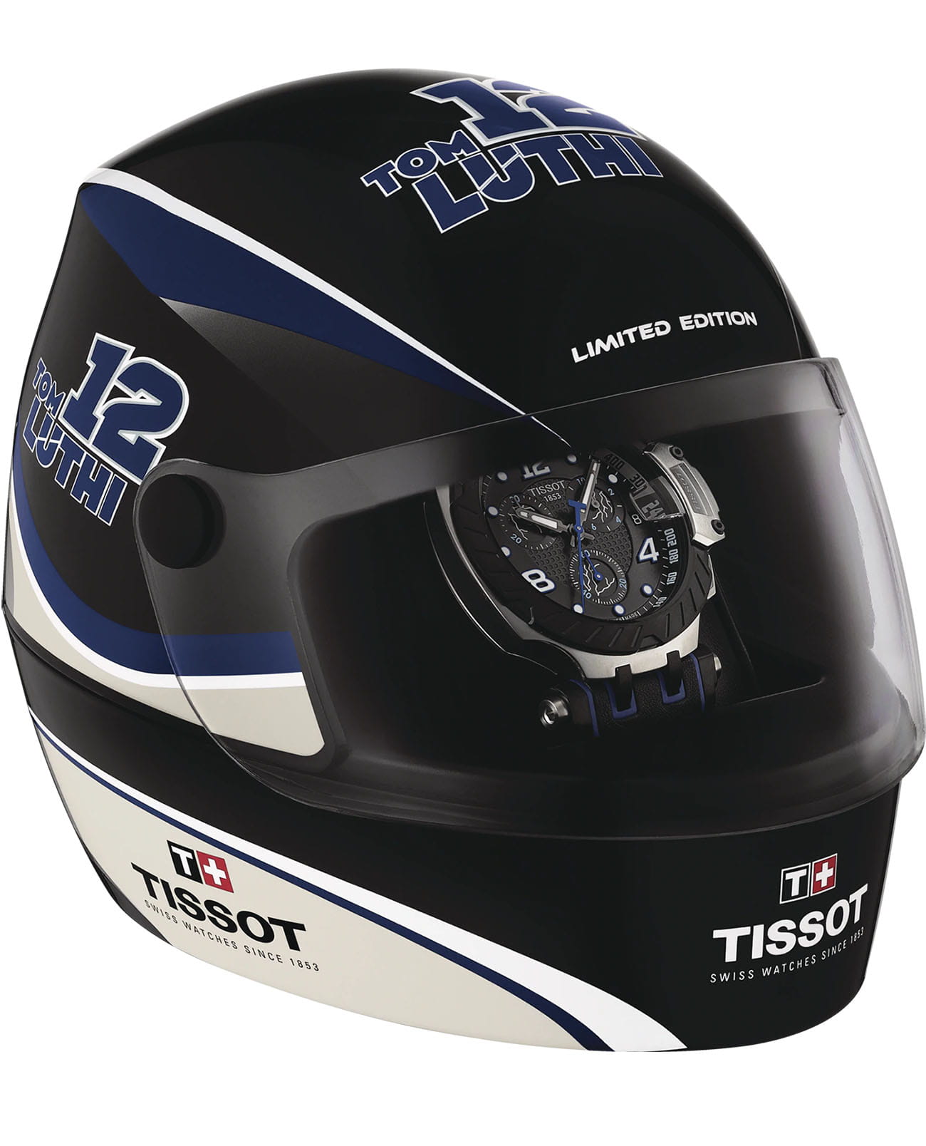 Tissot Tissot T-Race Thomas Luthi 2020 T115.417.27.057.03 T Race - задняя крышка металл сталь корпуса, швейцария часы